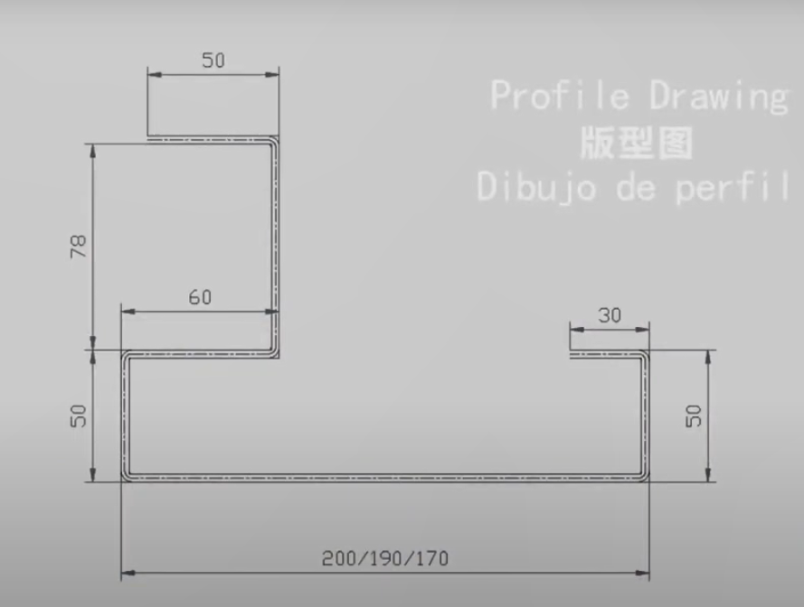 Profile Drawing DB3SREY2JCX3QQUAG%K3HC