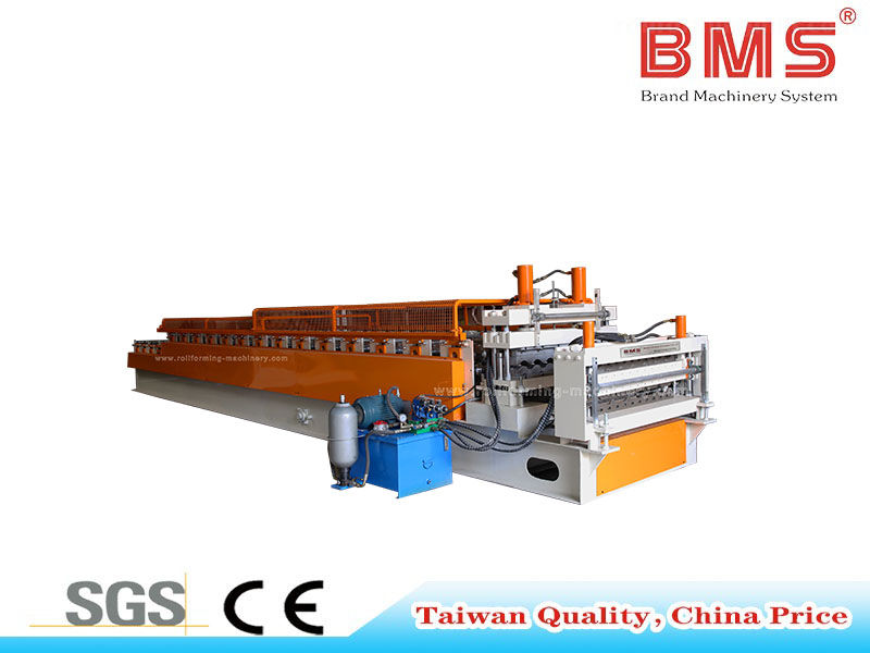 琉璃瓦及梯形屋面板全自動專業雙層滾壓成型機